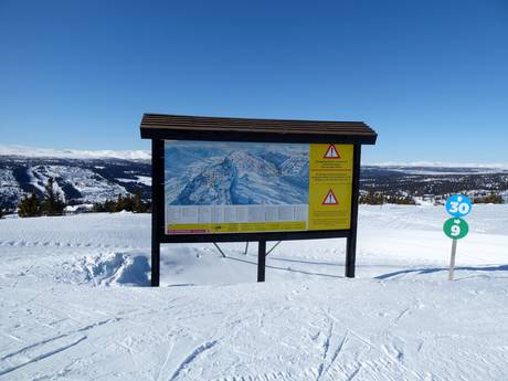 Oppland: Orientierung in Skigebieten – Orientierung Kvitfjell