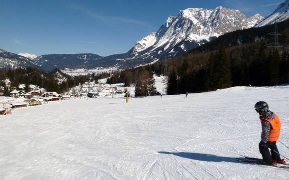Skifahren in Wettersteingebirge und Mieminger Kette