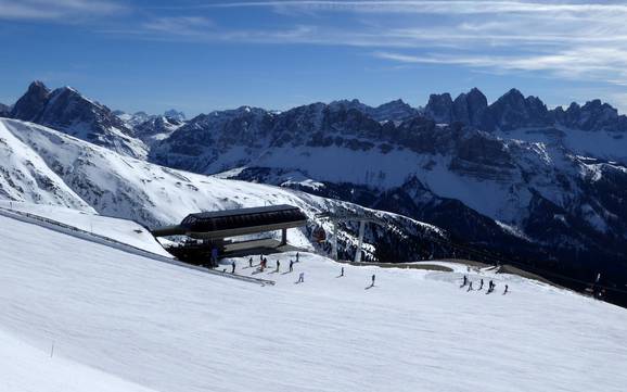 Größter Höhenunterschied in der Autonomen Provinz Bozen – Skigebiet Plose – Brixen