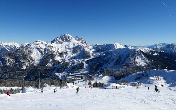 Größter Höhenunterschied in der Region Nassfeld-Pressegger See – Skigebiet Nassfeld – Hermagor