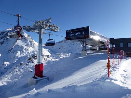 Ostschweiz: beste Skilifte – Lifte/Bahnen Ischgl/Samnaun – Silvretta Arena