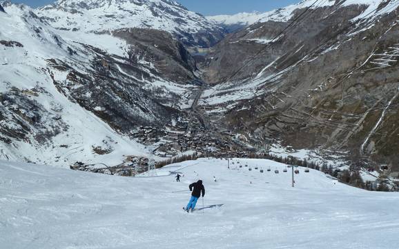 Höchstes Skigebiet im Arrondissement Albertville – Skigebiet Tignes/Val d'Isère