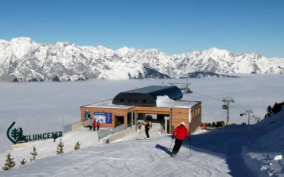 Größter Höhenunterschied in der Region Hall-Wattens – Skigebiet Glungezer – Tulfes