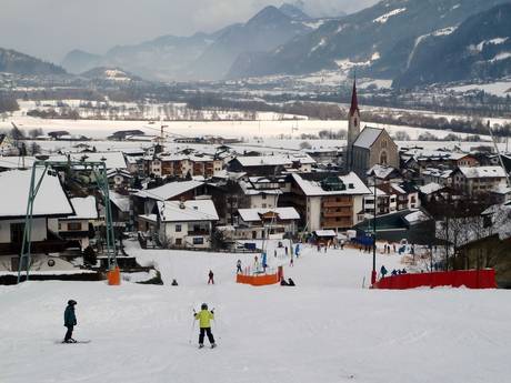 Silberregion Karwendel: Unterkunftsangebot der Skigebiete – Unterkunftsangebot Burglift – Stans