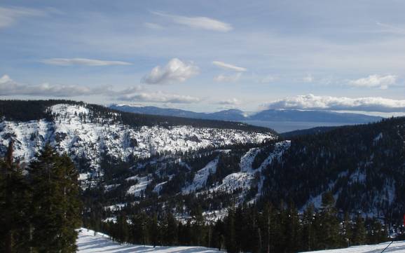 Skifahren am Lake Tahoe