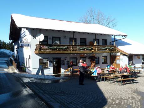 Hütten, Bergrestaurants  Straubing-Bogen – Bergrestaurants, Hütten Pröller Skidreieck (St. Englmar)