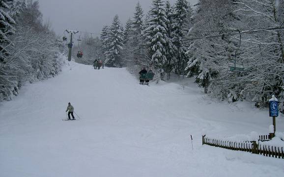 Skifahren im Naturpark Oberer Bayerischer Wald