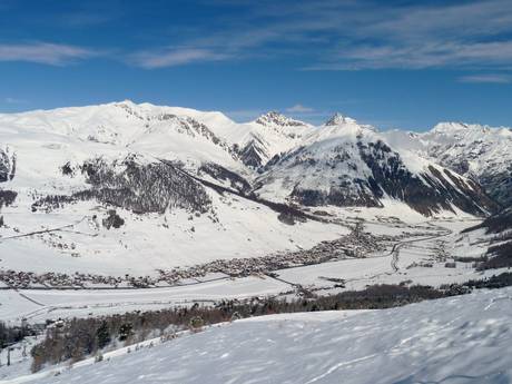 Valtellina (Veltlin): Unterkunftsangebot der Skigebiete – Unterkunftsangebot Livigno