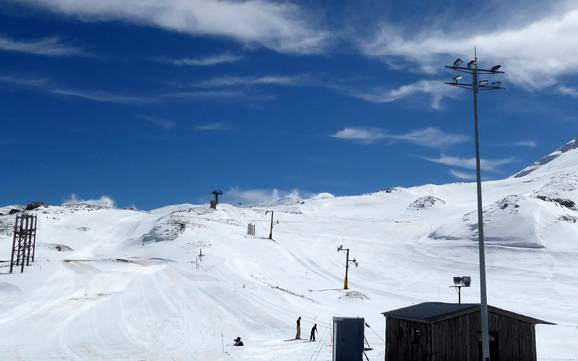 Skigebiete für Anfänger in Mittelgriechenland – Anfänger Mount Parnassos – Fterolakka/Kellaria