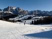 Dolomiti Superski: Größe der Skigebiete – Größe Alta Badia