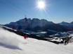 Val di Fassa (Fassatal): Größe der Skigebiete – Größe Carezza