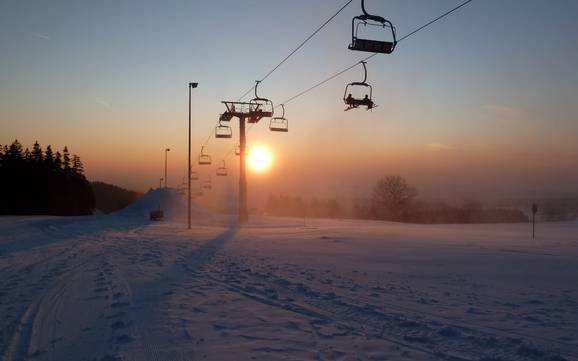 Skifahren im Vogtlandkreis