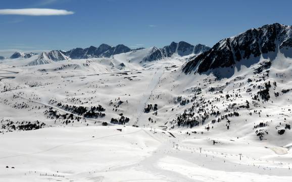 Höchstes Skigebiet in den Andorranischen Pyrenäen – Skigebiet Grandvalira – Pas de la Casa/Grau Roig/Soldeu/El Tarter/Canillo/Encamp