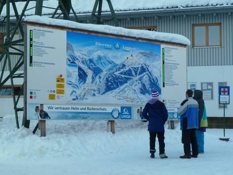 Tiroler Zugspitz Arena: Orientierung in Skigebieten – Orientierung Biberwier – Marienberg