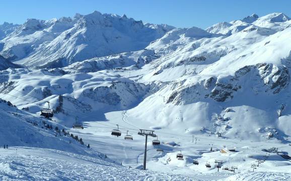 Größtes Skigebiet im Bregenzerwald – Skigebiet St. Anton/St. Christoph/Stuben/Lech/Zürs/Warth/Schröcken – Ski Arlberg