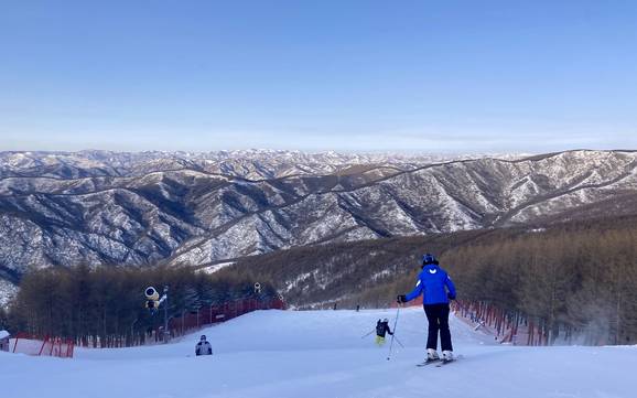 Größtes Skigebiet in Hebei – Skigebiet Wanlong