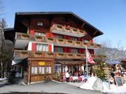 Hotel Bodenwald an der Talabfahrt nach Grindelwald