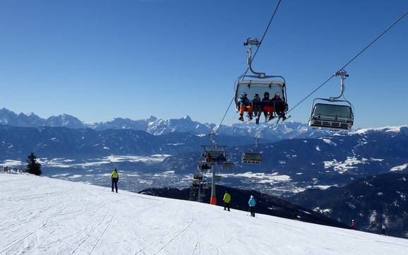 Größtes Skigebiet in der Region Villach – Skigebiet Gerlitzen