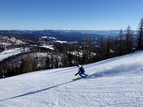 Skigebiete für Könner und Freeriding Nockberge – Könner, Freerider Hochrindl – Sirnitz