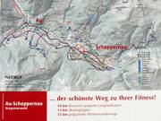 Langlaufplan Au-Schoppernau