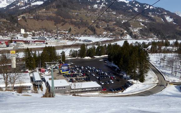 Prättigau: Anfahrt in Skigebiete und Parken an Skigebieten – Anfahrt, Parken Grüsch Danusa