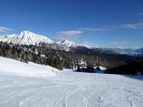 Pustertal: Größe der Skigebiete – Größe Gitschberg Jochtal