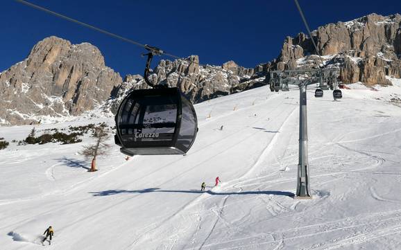 Bestes Skigebiet im Val di Fassa (Fassatal) – Testbericht Carezza