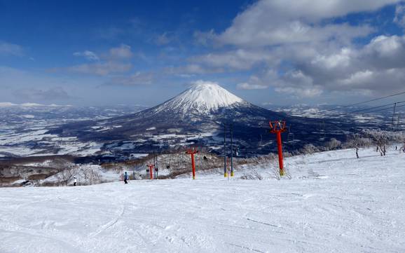 Größtes Skigebiet auf Hokkaidō – Skigebiet Niseko United – Annupuri/Grand Hirafu/Hanazono/Niseko Village
