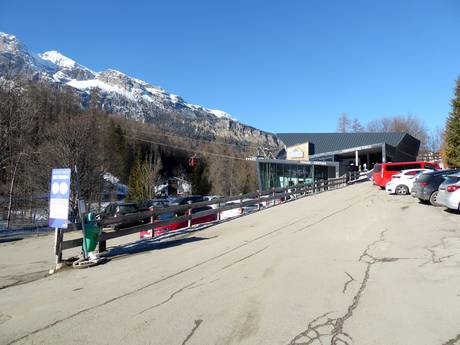 Cortina d’Ampezzo: Anfahrt in Skigebiete und Parken an Skigebieten – Anfahrt, Parken Cortina d'Ampezzo