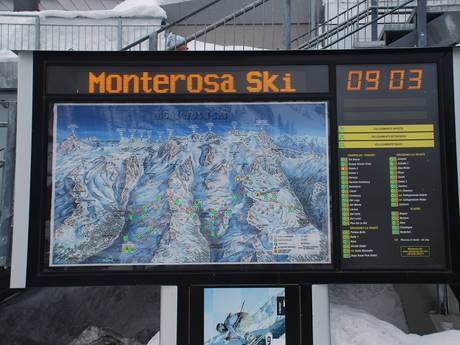 Piemont: Orientierung in Skigebieten – Orientierung Alagna Valsesia/Gressoney-La-Trinité/Champoluc/Frachey (Monterosa Ski)