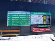Informationstafel an der Bergstation Smaragdbahn