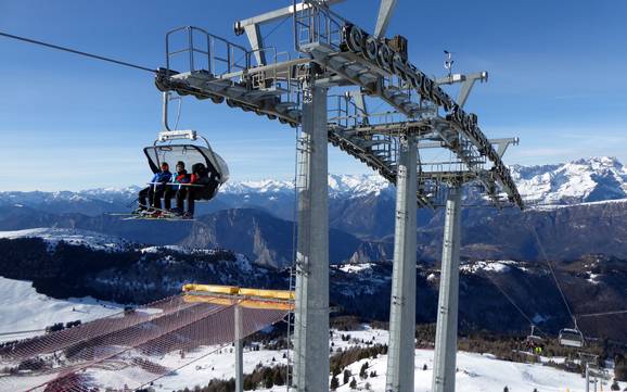 Trento/Monte Bondone/Valle di Laghi/Valle dell´Adige: beste Skilifte – Lifte/Bahnen Monte Bondone