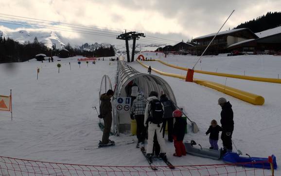 Skigebiete für Anfänger in Evasion Mont-Blanc – Anfänger Megève/Saint-Gervais