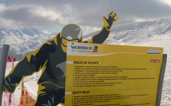 Snowparks Val de Bagnes – Snowpark 4 Vallées – Verbier/La Tzoumaz/Nendaz/Veysonnaz/Thyon