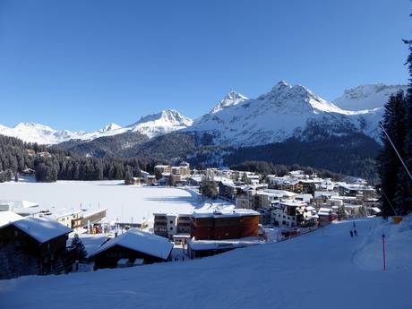 Schweizer Alpen: Unterkunftsangebot der Skigebiete – Unterkunftsangebot Arosa Lenzerheide
