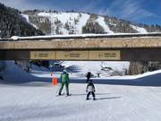 Skischulzone bei der Silver Lake Lodge