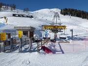 Val Fontane-Monte Agaro - 4er Sesselbahn fix geklemmt