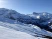 Berner Alpen: Größe der Skigebiete – Größe Adelboden/Lenk – Chuenisbärgli/Silleren/Hahnenmoos/Metsch