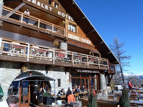 Hütten, Bergrestaurants  Hautes-Alpes – Bergrestaurants, Hütten Serre Chevalier – Briançon/Chantemerle/Villeneuve-la-Salle/Le Monêtier-les-Bains