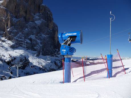Schneesicherheit Dolomiti Superski – Schneesicherheit Gröden (Val Gardena)