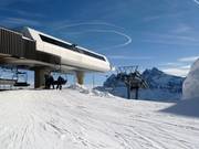 Mossettes-Suisse - 4er Hochgeschwindigkeits-Sesselbahn (kuppelbar)