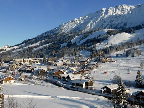 Deutsche Alpen: Unterkunftsangebot der Skigebiete – Unterkunftsangebot Oberjoch (Bad Hindelang) – Iseler