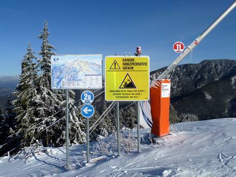 Osteuropa: Orientierung in Skigebieten – Orientierung Jasná Nízke Tatry – Chopok