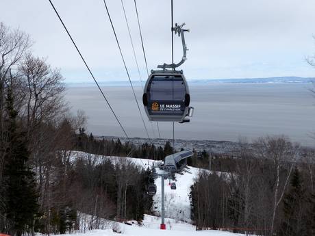 Atlantic Canada: beste Skilifte – Lifte/Bahnen Le Massif de Charlevoix