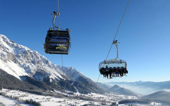 Skifahren im Dachsteingebirge