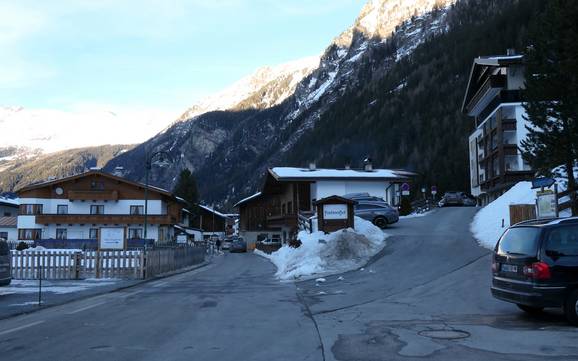 Kaunertal: Unterkunftsangebot der Skigebiete – Unterkunftsangebot Kaunertaler Gletscher