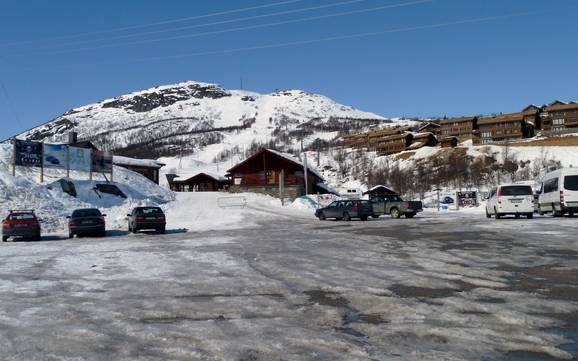 Aust-Agder: Anfahrt in Skigebiete und Parken an Skigebieten – Anfahrt, Parken Hovden