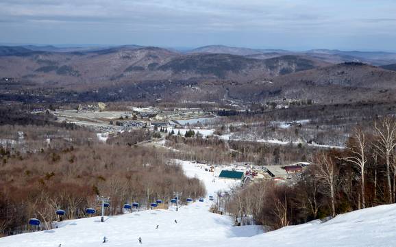 Größter Höhenunterschied in Vermont – Skigebiet Killington