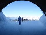 Neuer Skifahrertunnel am Hochjoch