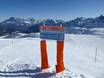 Val di Fassa (Fassatal): Orientierung in Skigebieten – Orientierung Passo San Pellegrino/Falcade
